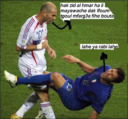 zidane Vs  Materassi